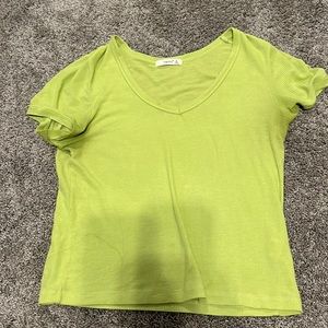Green shirt